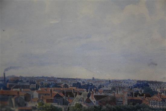 William Frederick Austin (1833-1899) South East View of Norwich 15.75 x 34.5in.